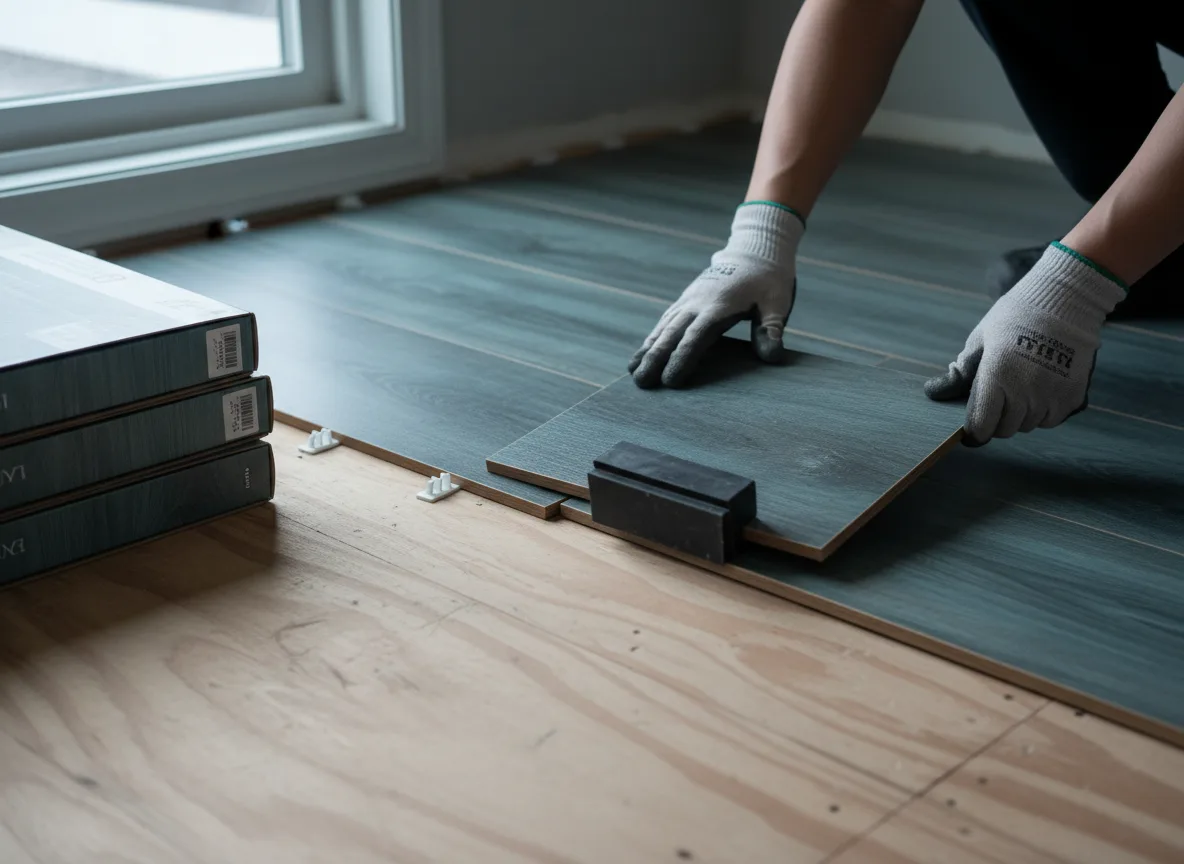 Luxury Vinyl Plank Installation company in Pease, MN